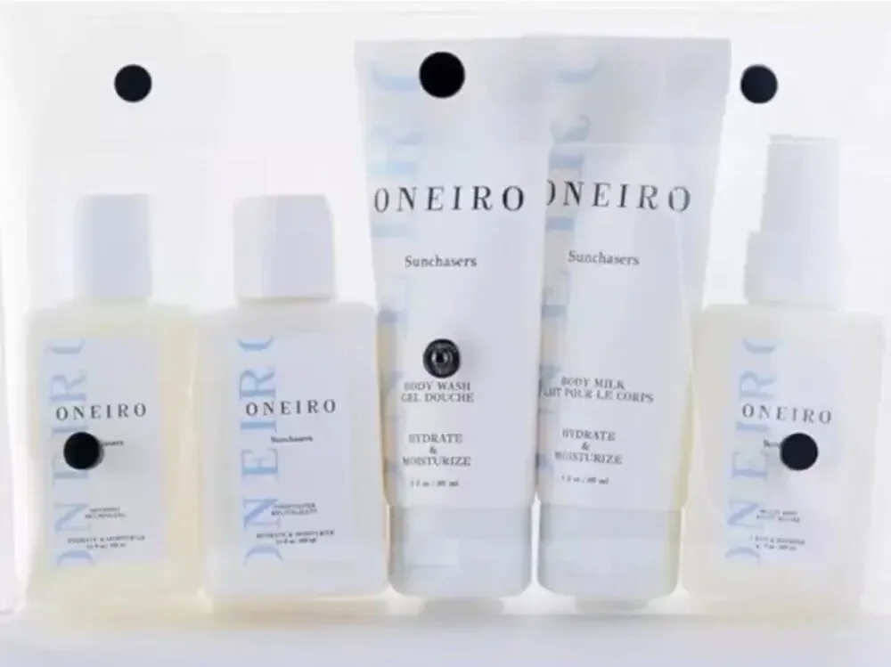 ONEIRO Sunchasers Travel Kit Ready Clean Vegan Complete Personal Care New/Sealed